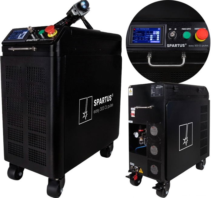Pulzná Laserová Čistička Spartus Easy 303CL Pulze