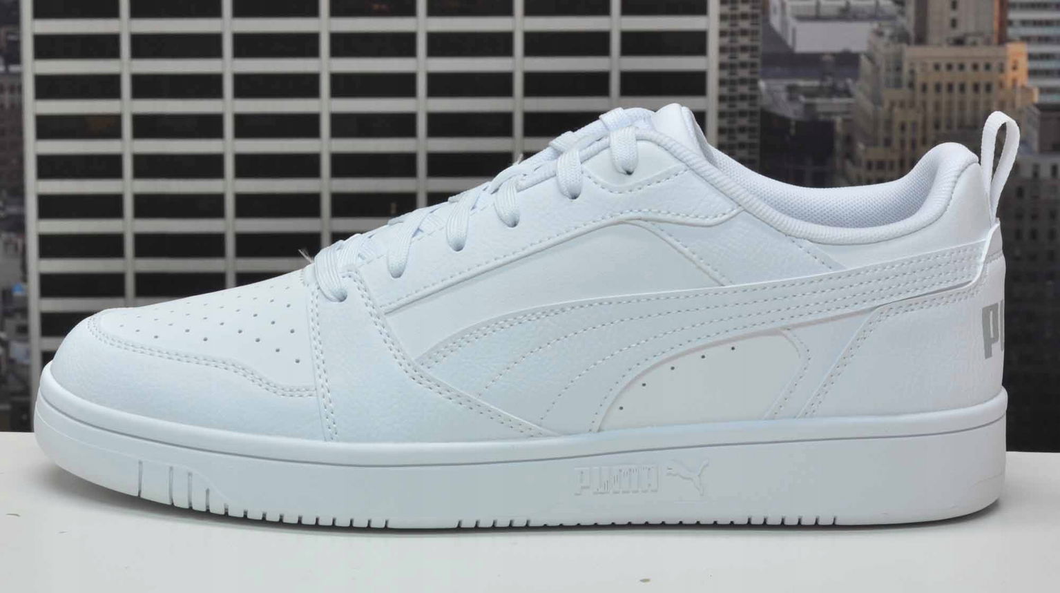 Puma Obuv Rebound V6 Low Biela/strieborná