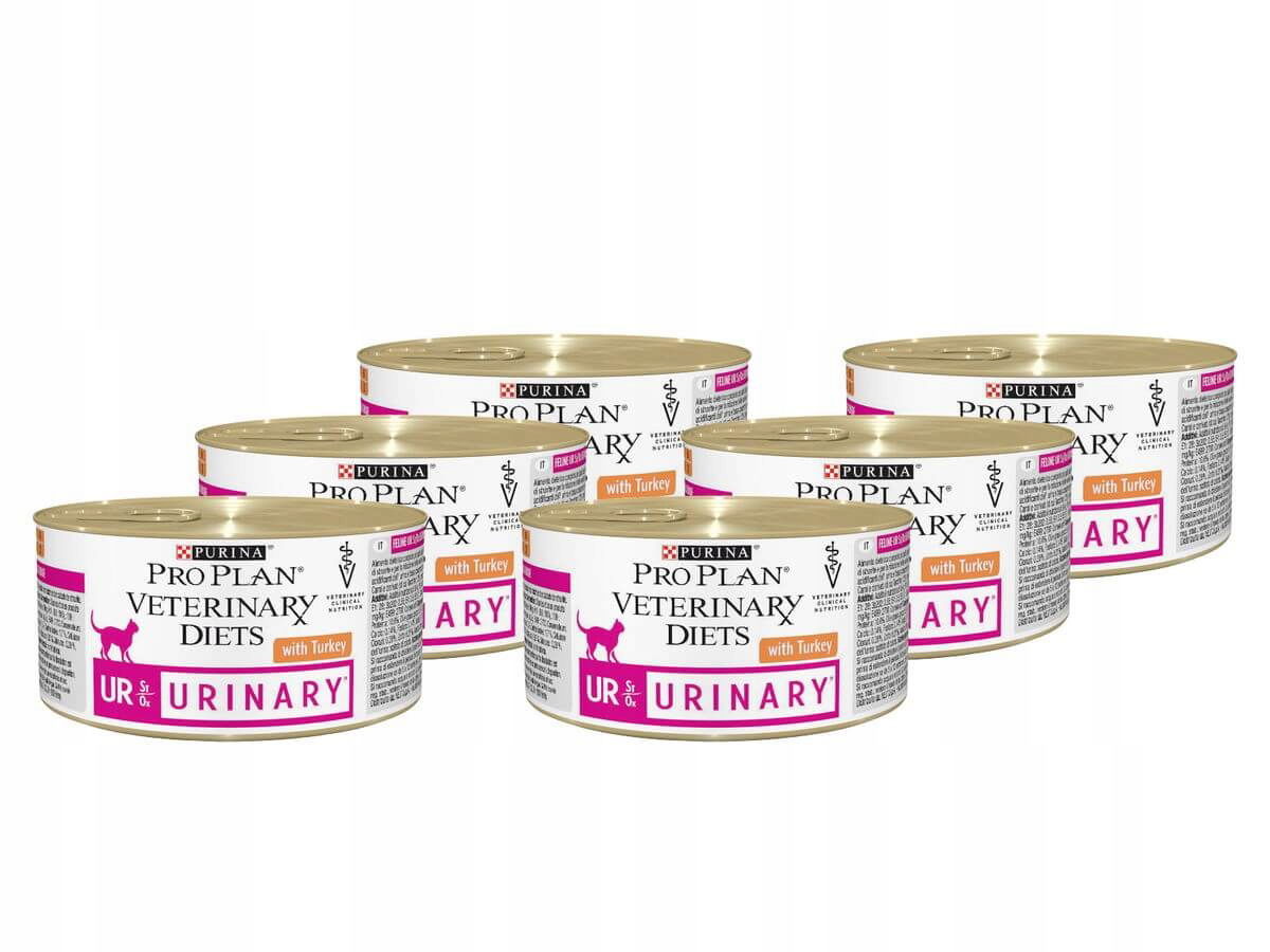 Purina Dietetické krmivo pre mačky Urinary 6x195 g