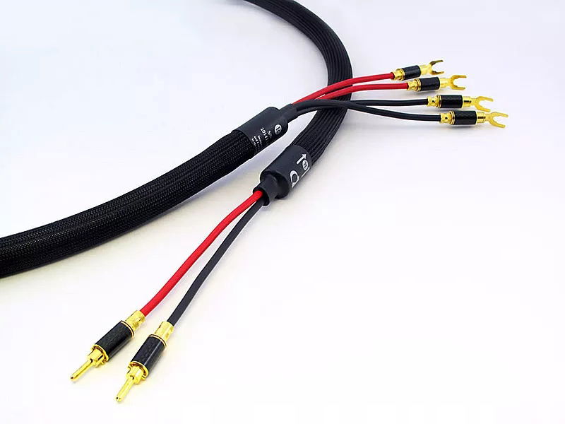 Purist Audio Design Poseidon audiofilské Bi-wire káble 2x 2 m banán Bfa