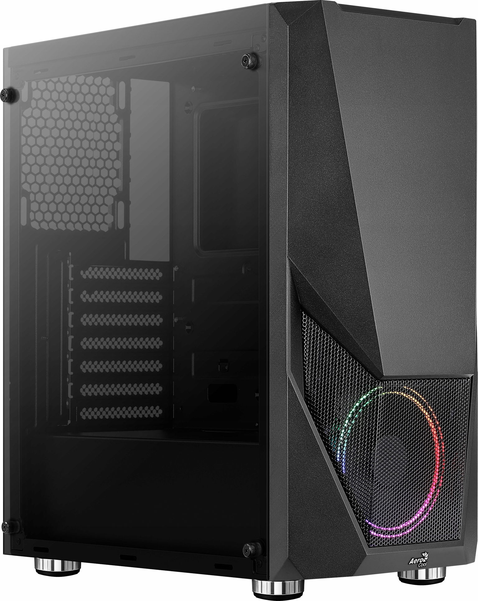 Puzdro Aerocool Pgs Zauron FRGB-G-BK-v1 Black
