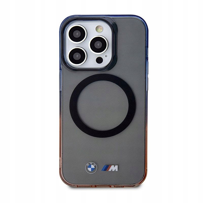 Puzdro Bmw Gradient Bumper Magsafe Pre Iphone 14 Pro 6.1" Šedé