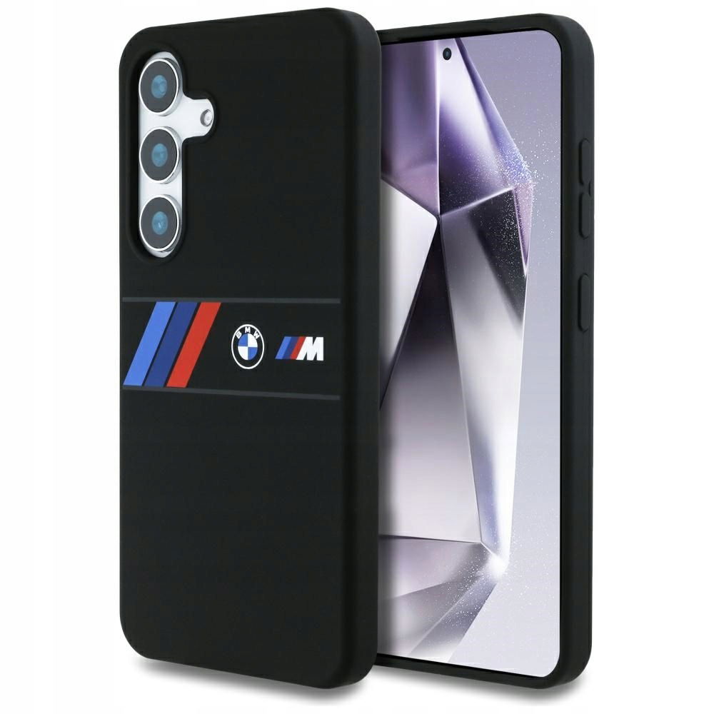 Puzdro Bmw Silicone Pre Samsung Galaxy S25 Čierne Magsafe