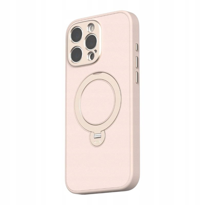 Puzdro iPhone 16 Pro Max s funkciou stojana (Shell Pink)