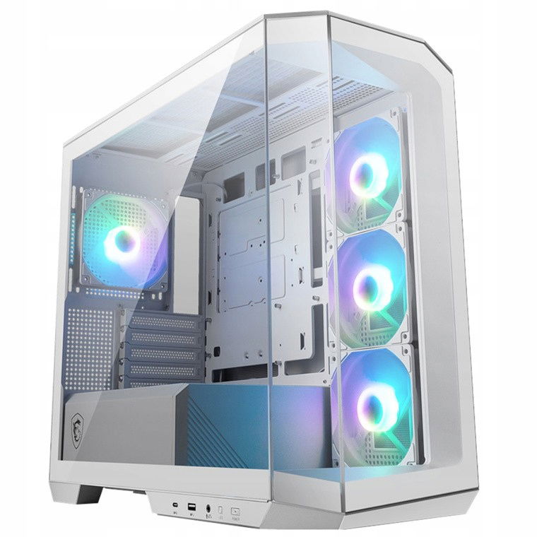 Puzdro Msi Mag Pano M100R Pz White Micro Tower biele