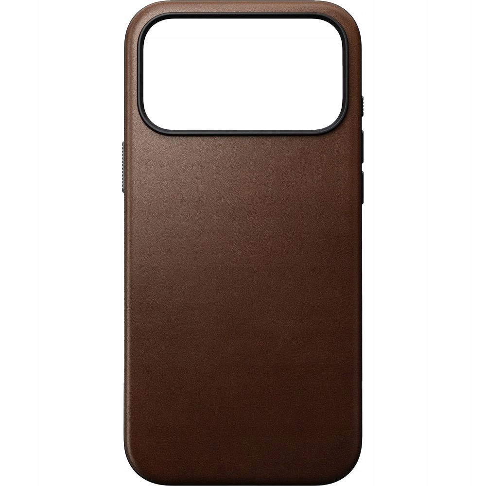Puzdro na iPhone 17 Pro Max, pre MagSafe, Nomad, kožený obal, pevné zadný kryt