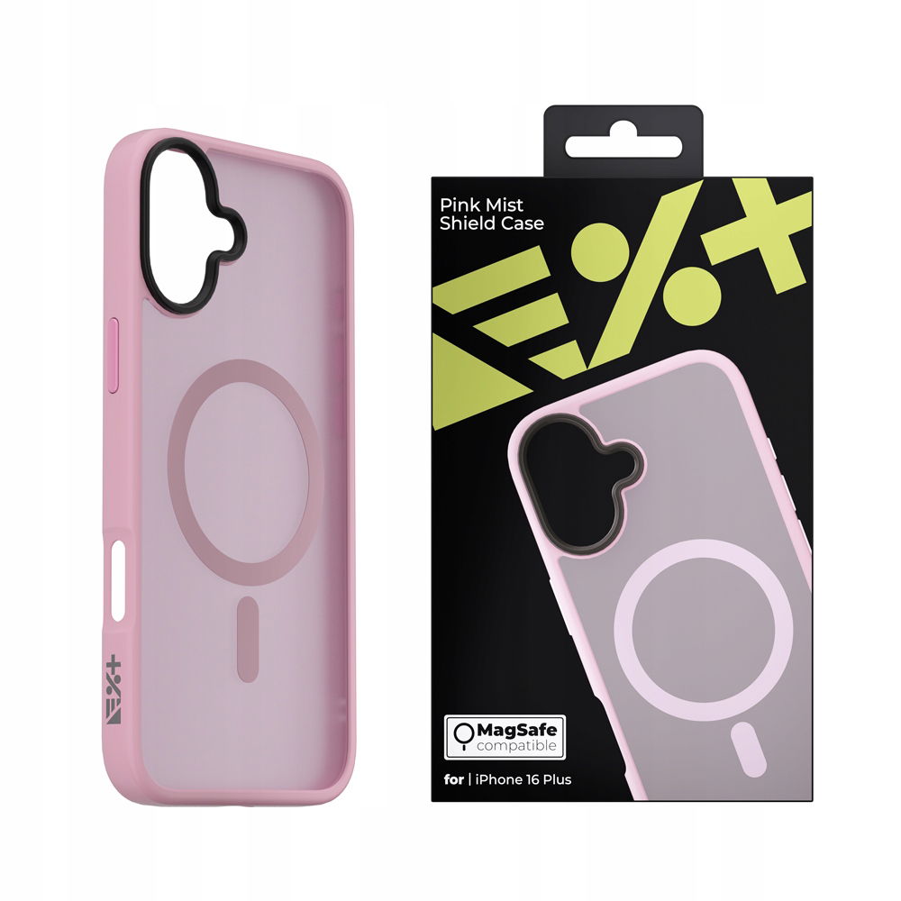 Puzdro Next One Mist Shield MagSafe pre iPhone 16 Plus ružové