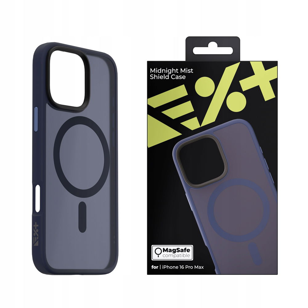 Puzdro Next One Mist Shield MagSafe pre iPhone 16 Pro Max, polnočná modrá