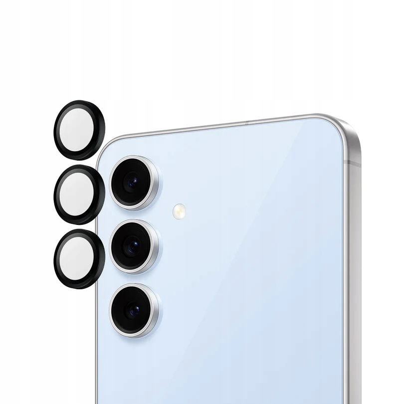 Puzdro PanzerGlass Hoops Camera pre Samsung Galaxy S23 Fe čierne