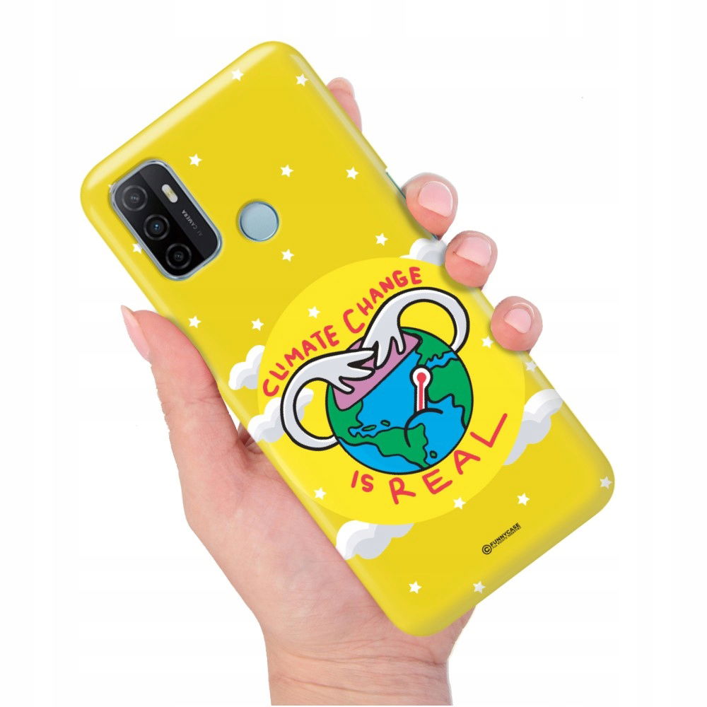 Puzdro pre Oppo A53s Ekologická Zem Príroda Save The Planet Mnoho vzorov