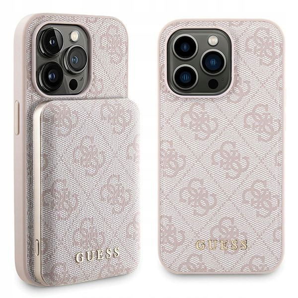 Puzdro Sada Guess GUBPM5P14L4GEMGP iPhone 14 Pro 6.1" hardcase powerbanka