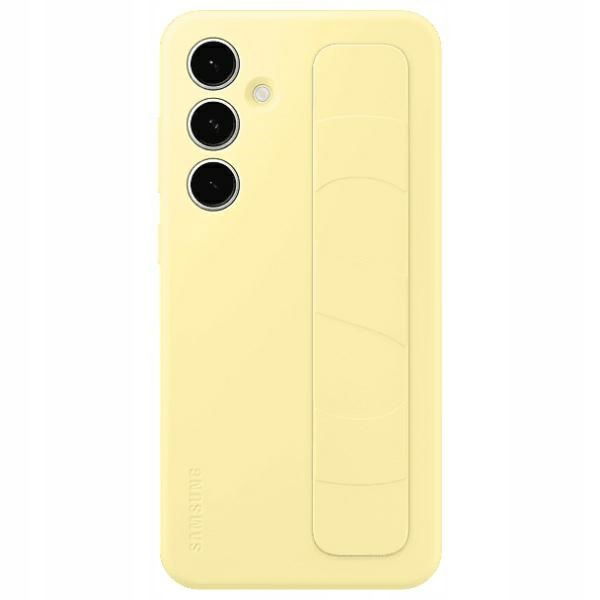 Puzdro Samsung EF-GS721CYEGWW S24 Fe S721 žltá/yellow Standing Grip Case