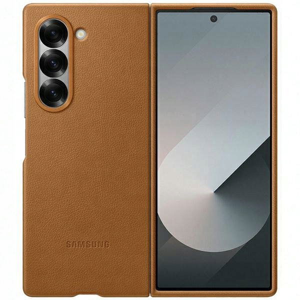 Puzdro Samsung pre Z Fold6 F956 hnedé