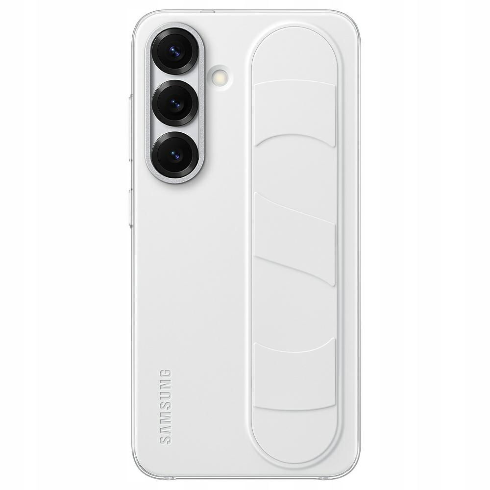 Puzdro Samsung Standing Grip pre Galaxy S25 biele