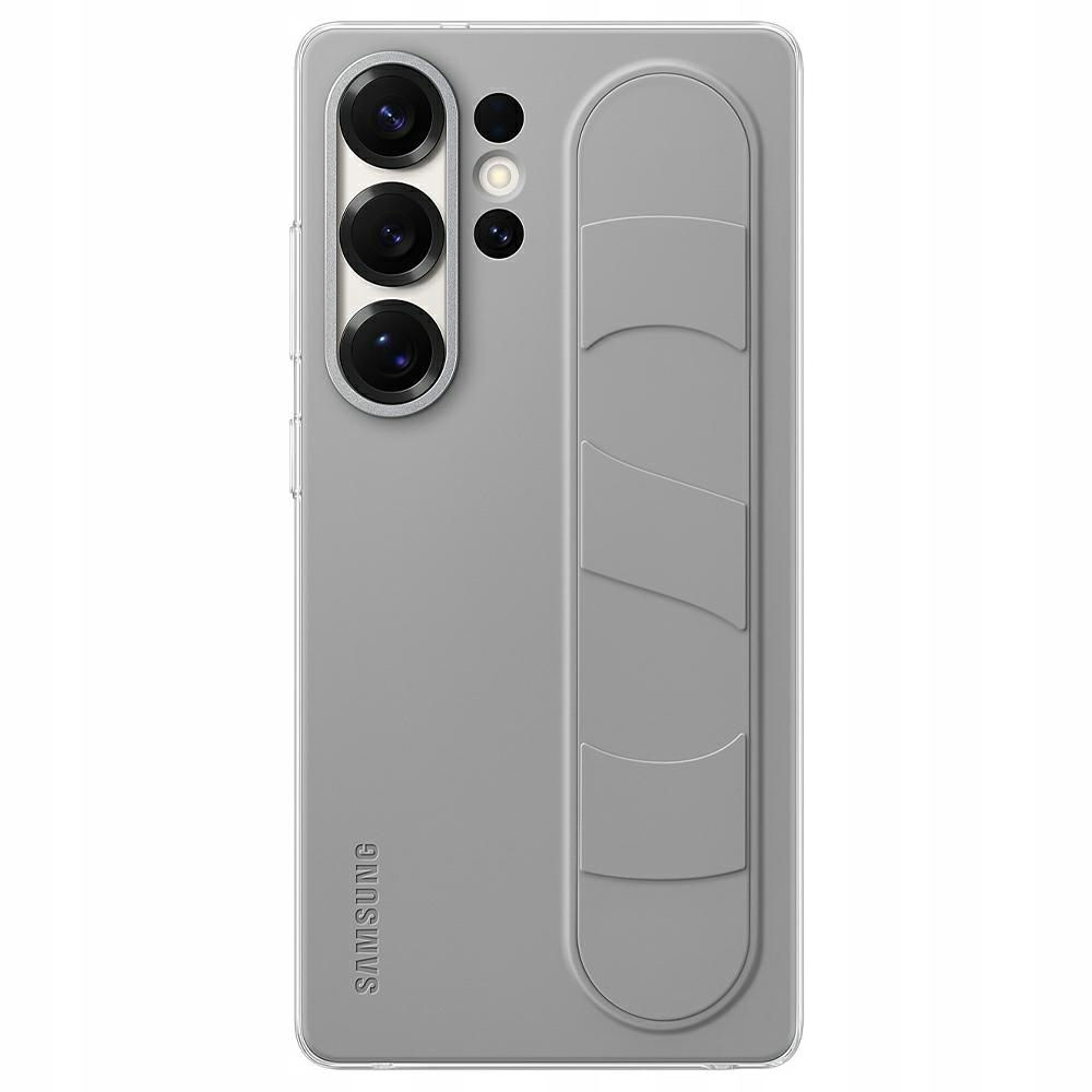 Puzdro Samsung Standing Grip pre Galaxy S25 Ultra Grey