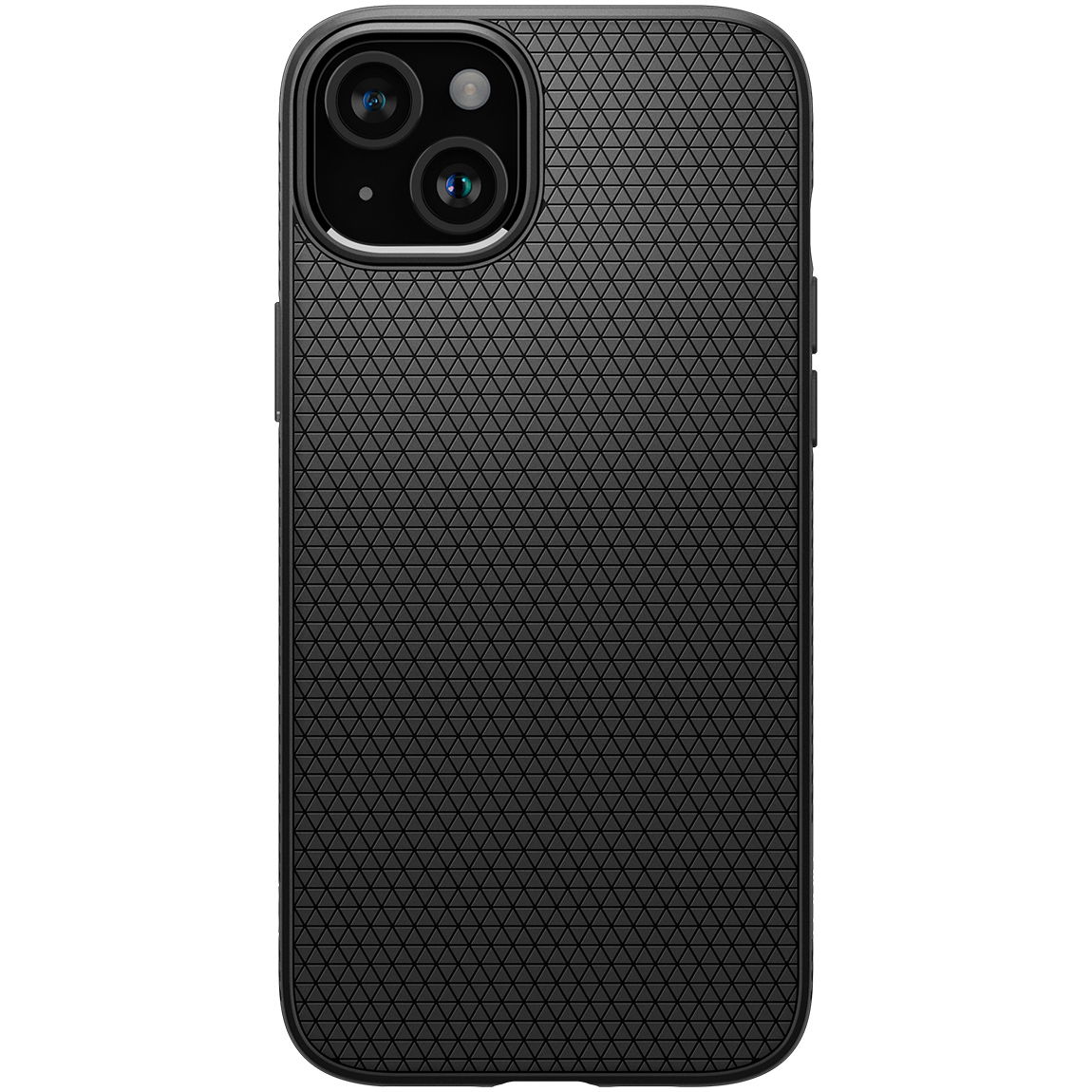 Puzdro Spigen Liquid Air pre iPhone 15 čierna matná