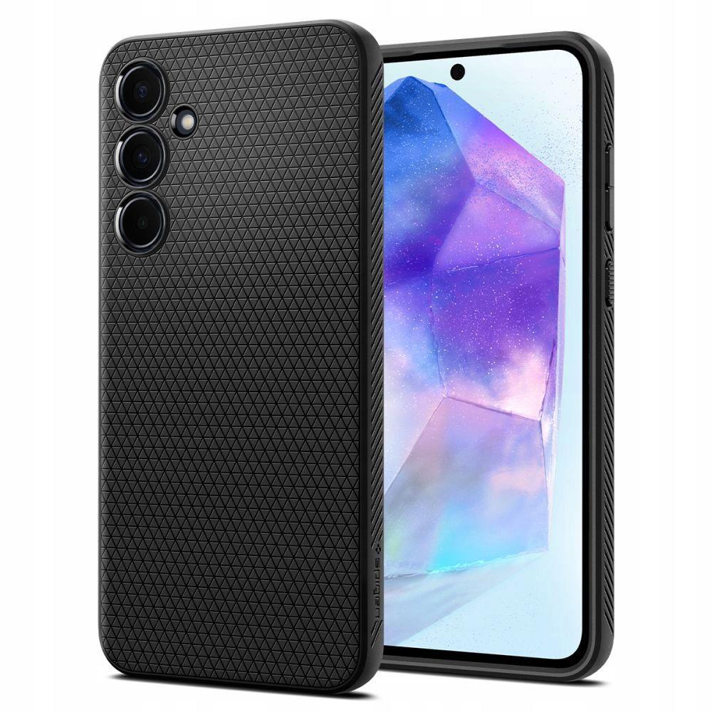 Puzdro Spigen Liquid Air Tpu pre Samsung A55 5G Matné čierne