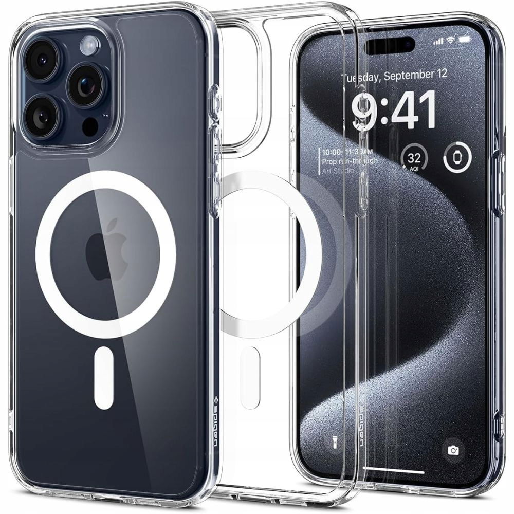 Puzdro Spigen Ultra Hybrid Magsafe Pre Iphone 16 Pro Max 6.9" Biele