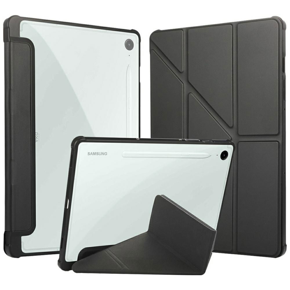 Puzdro Stand pre Samsung Tab S10 Ultra čierne/čierne