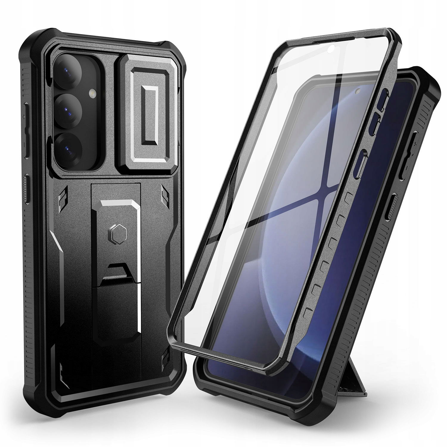 Puzdro Tech-Protect Kevlar Cam+ pre Samsung Galaxy S25+ čierne