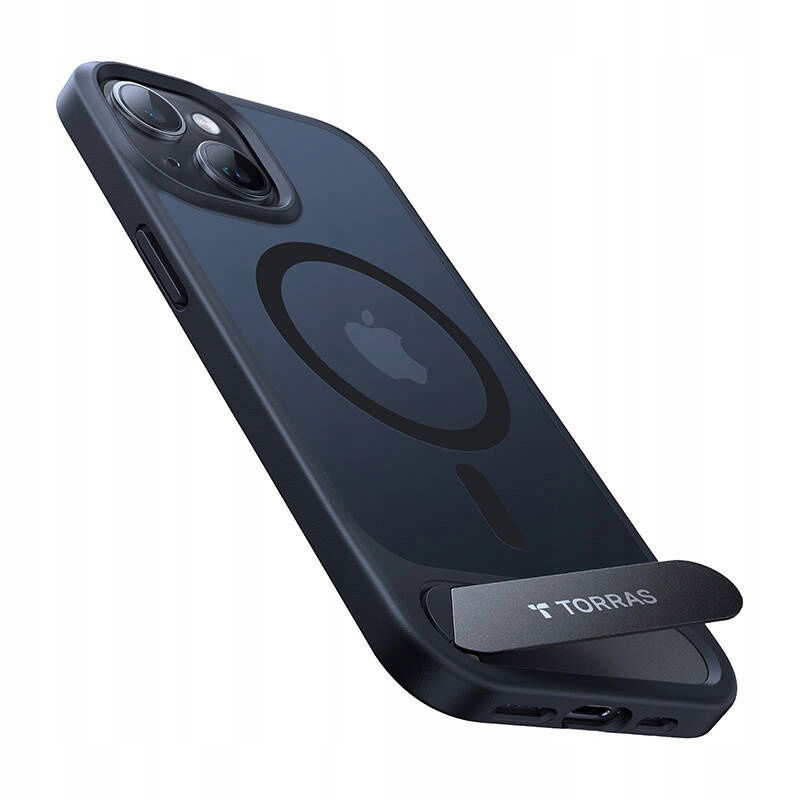 Puzdro Torras Upro Pstand pre iPhone 15 Pro Max (čierne)