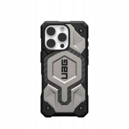 Puzdro Uag Monarch Pro pre Magsafe na iPhone 16 Pro titánové