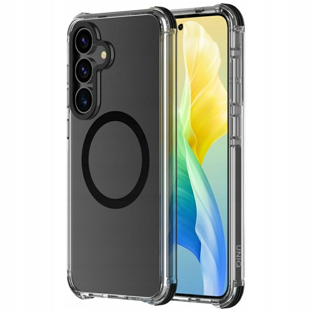 Puzdro Uniq Combat pre Samsung Galaxy S25+ Magclick Charging čierne