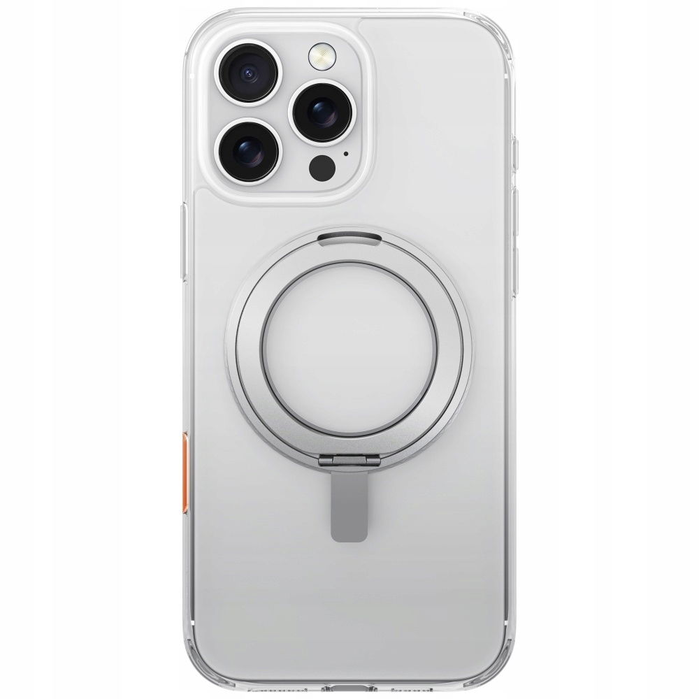 Puzdro Uniq Swivix pre iPhone 16 Pro 360 Rotating Kickstand priehľadné