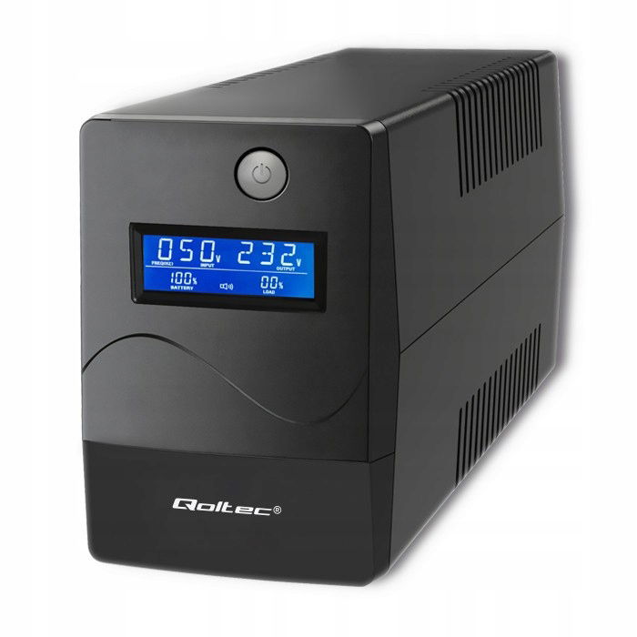 Qoltec 450VA 240W LCD Usb Záložný zdroj Ups