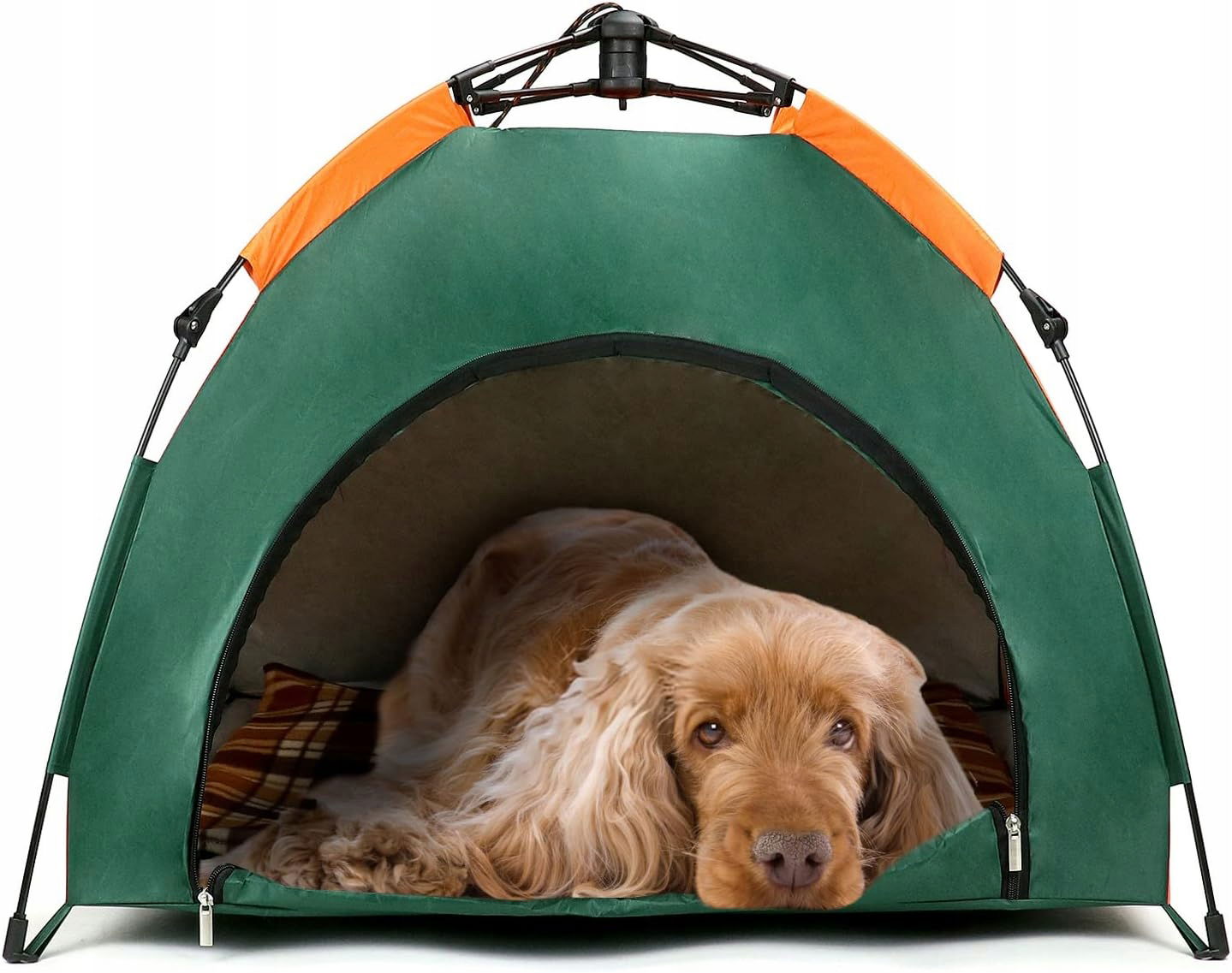 Qwork Stan pre psa Turistický Domček Skladací Vodotesný 80 cm