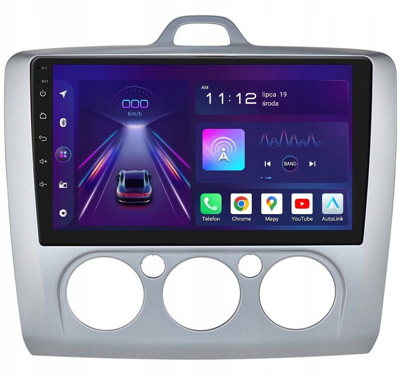 Rádio 2DIN Navigácia Android Ford Focus MK2 8/256 Gb Dsp Carplay Lte