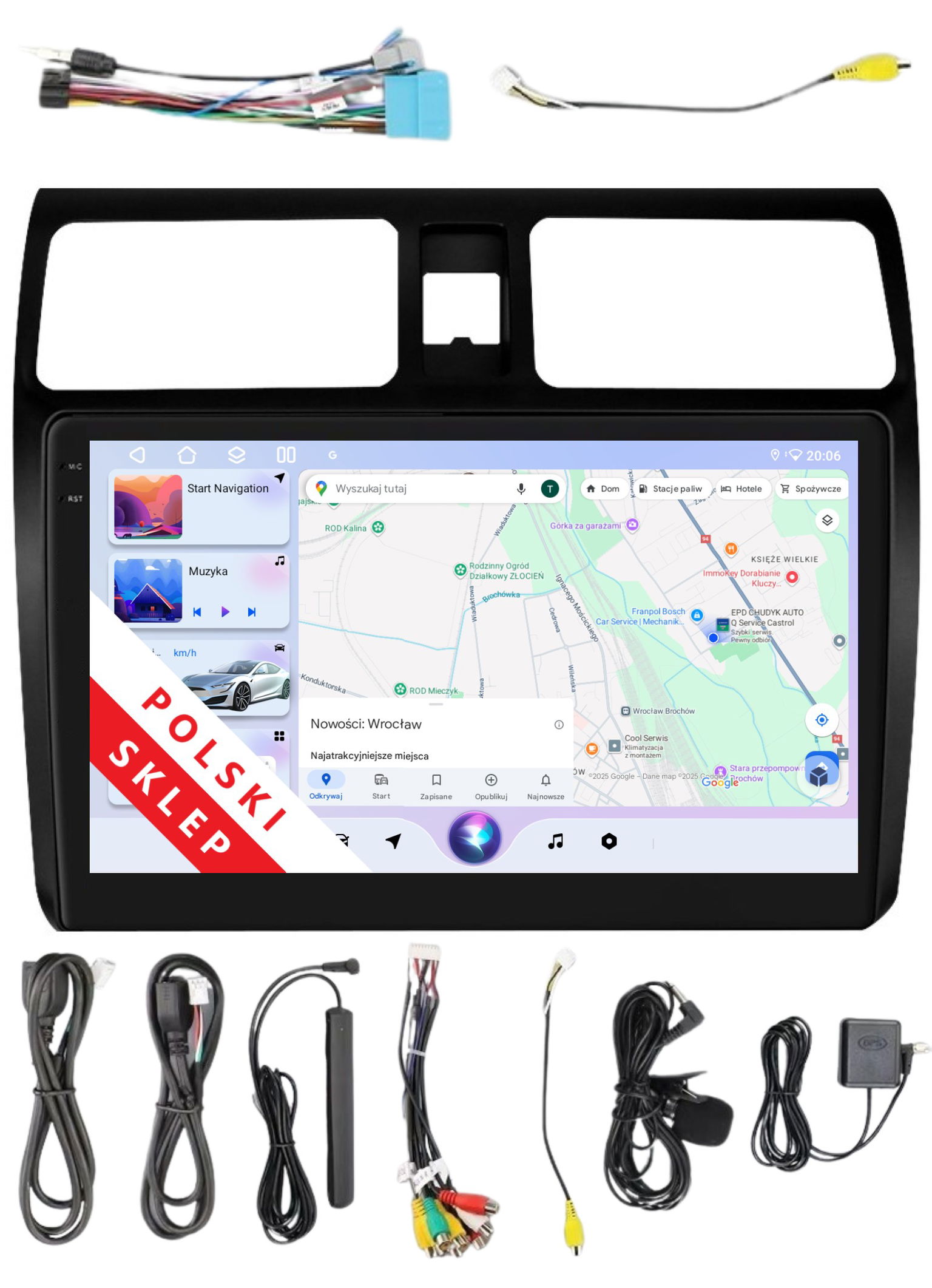 Rádio 2DIN Navigácia Android Suzuki Swift 4 IV 4/64 Gb Dsp Carplay Lte