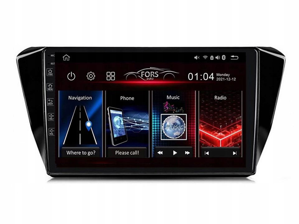 Rádio Android FS-Max4 Superb 2016-2019 4/32 CarPlay Android Auto 8-core