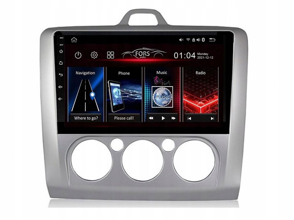 Rádio Android FS1-Lite Ford Focus 2005-2011