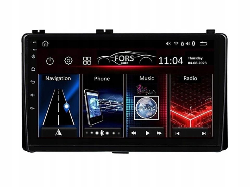 Rádio Android FS1-Lite Toyota Corolla 2017-2018