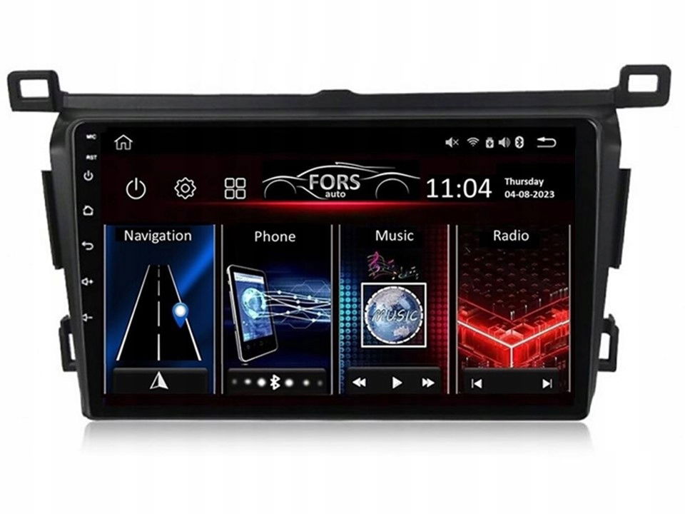Rádio Android FS1-Lite Toyota RAV4 2012-2018