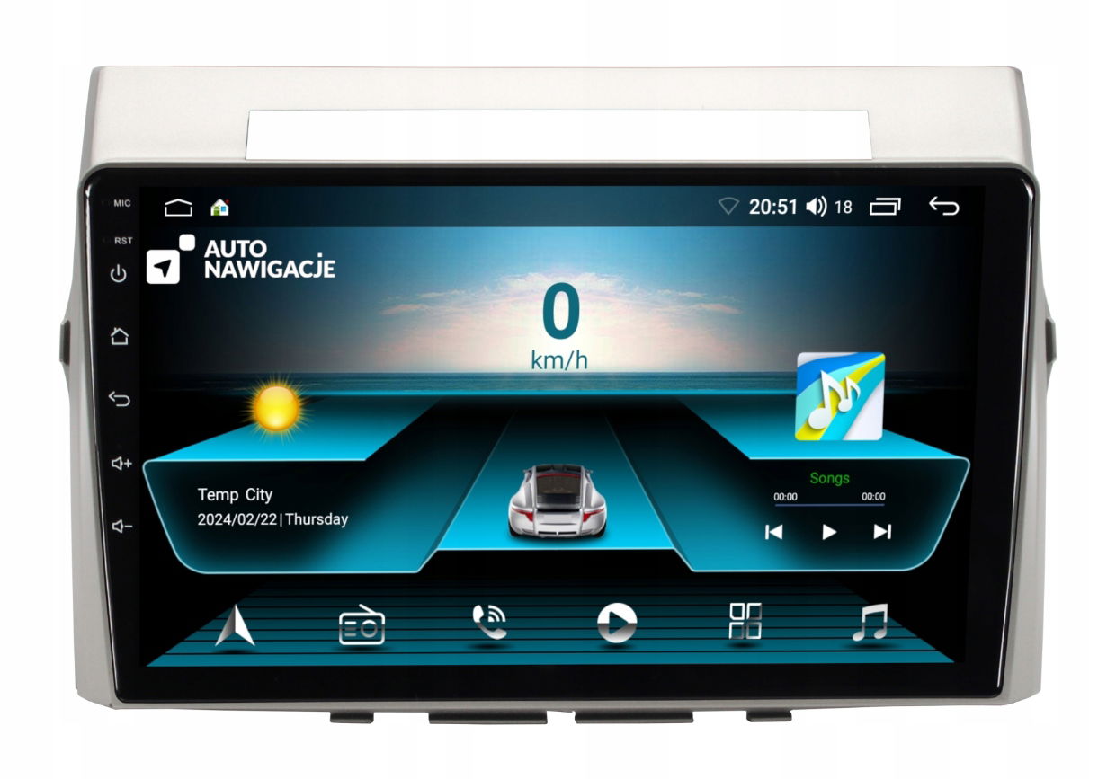 Rádio Android FS1-Lite Toyota Verso 2006