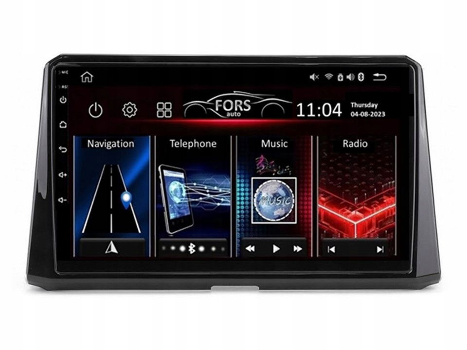 Rádio Android FS2-Pro Corolla 2018-2021 2/32 CarPlay Android Auto 8-core