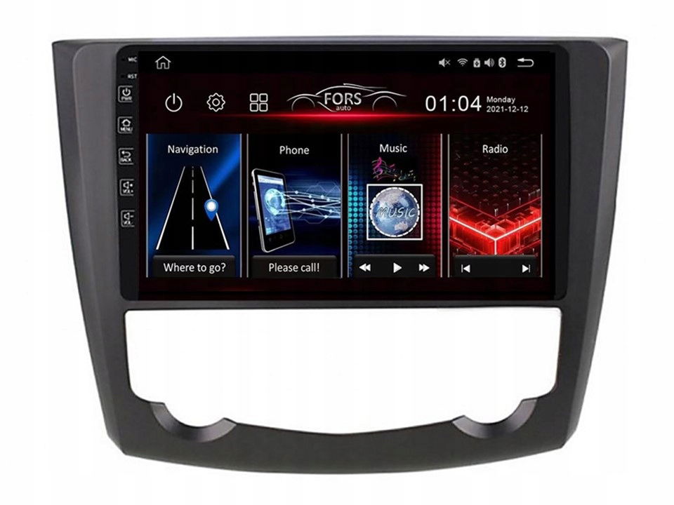 Rádio Android FS2-Pro Kadjar 2015-2017 2/32 CarPlay Android Auto 8-core