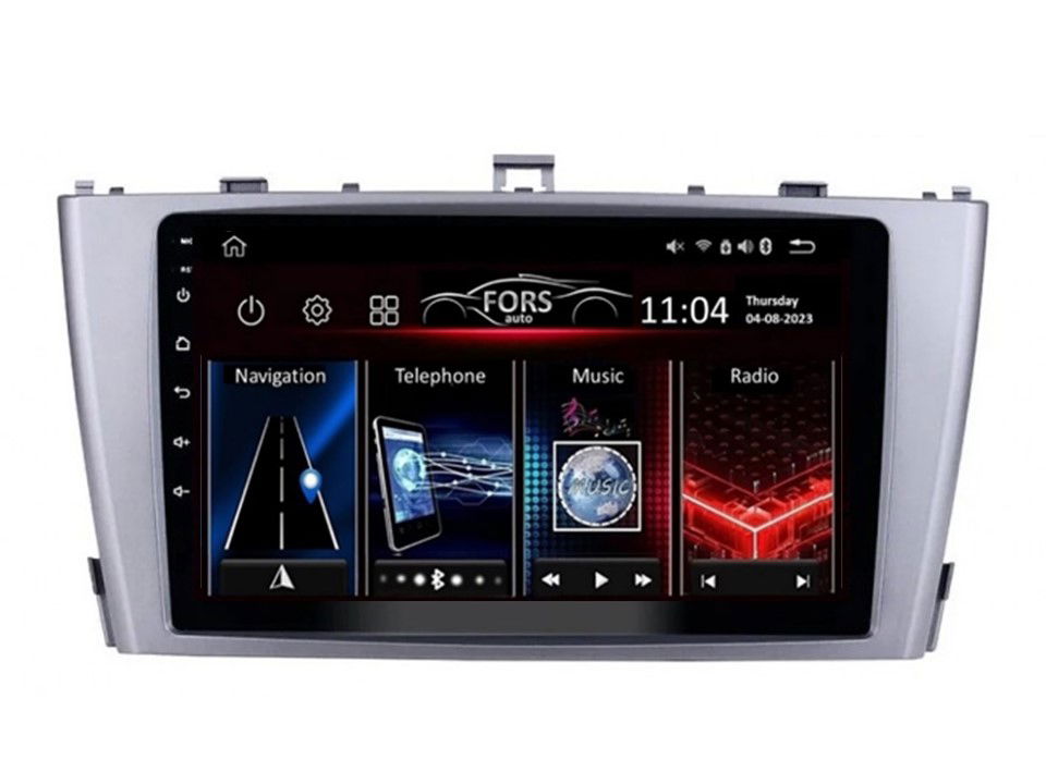Rádio Android FS2-Ultra Avensis 2008-2015 2/32GB, CarPlay Android Auto