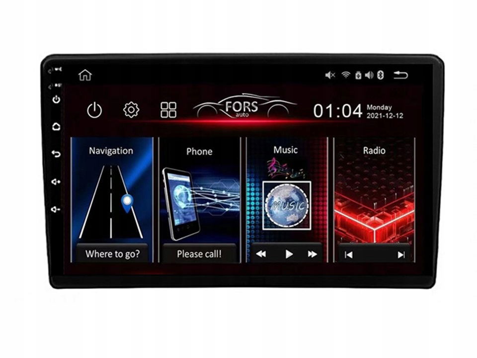 Rádio Android FS2 Ultra Grand Cherokee 2005+ 2/32GB, CarPlay Android Auto