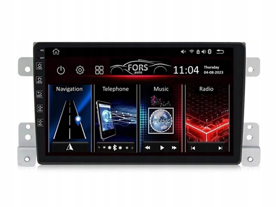 Rádio Android FS2-Ultra Grand Vitara 2005-2015 2/32GB, CarPlay Android Auto