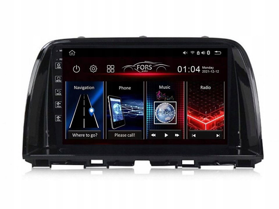Rádio Android FS2-Ultra Mazda CX-5 2015-2018 2/32GB, CarPlay Android Auto