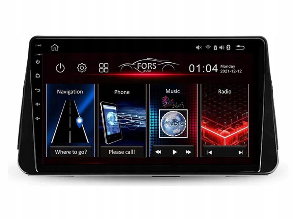 Rádio Android FS2-Ultra Nissan Micra Kicks 2/32GB, CarPlay Android Auto