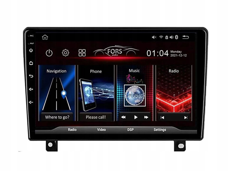 Rádio Android FS2-Ultra Peugeot 407 2004-2011 2/32GB, CarPlay Android Auto