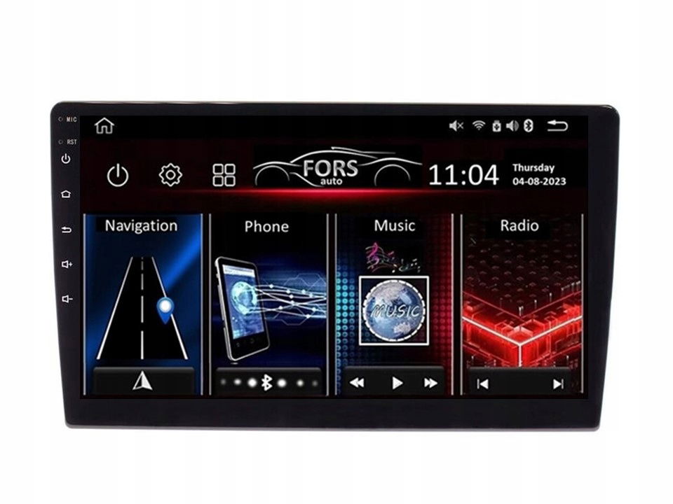 Rádio Android FS4-Max Beetle 2012-2018 4/32 Carplay AndroidAuto 2K Dsp