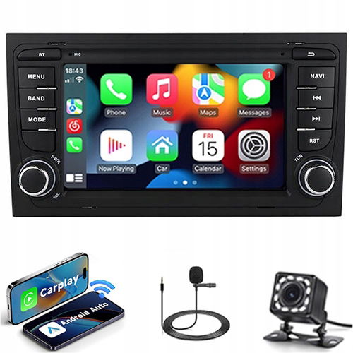 Rádio Android Navigácia Audi A4 B6 B7 2000-2008 Carplay 2GB 64GB