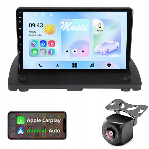 Rádio Bt Navigácia Gps Android Volvo XC90 2002-2013 Carplay 4GB+64GB
