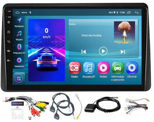 Rádio Gps Android Dacia Duster 2019-2023 Carplay Wifi Usb Bt 4GB 64GB