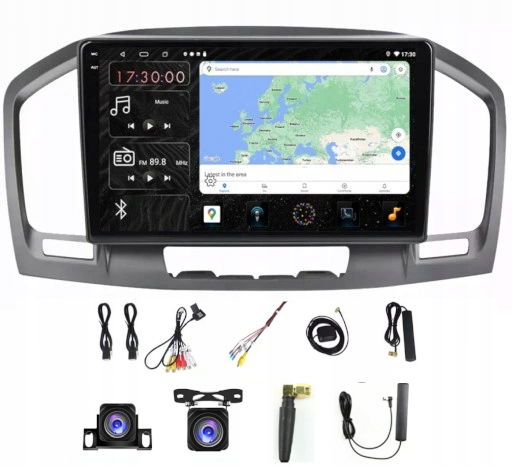 Rádio Gps Android Opel Insignia 2008-2013 Carplay Wifi Usb 4/64GB Modem Sim